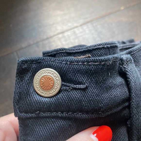 90s Black Strait Leg Jeans - Picture 8 of 15